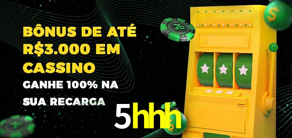 5hhh melhor bônus de depósito